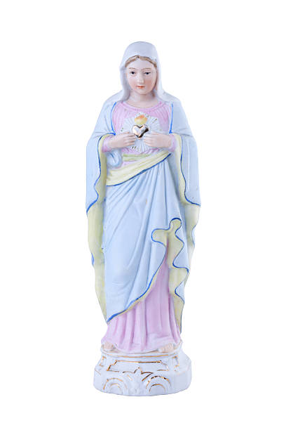 istock Virgin Mary vintage porcelain statue 478443710