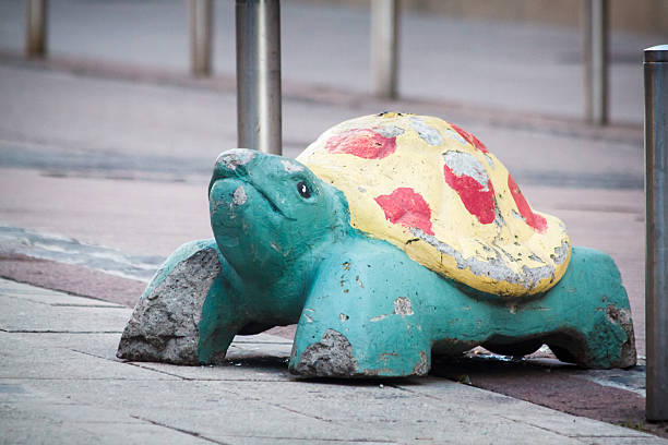 istock Turtle statue on the street in Helsinki Finland 478445172