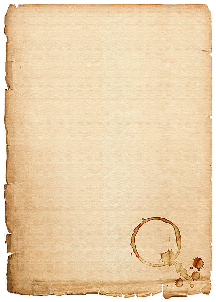 istock old paper sheet isolated on white background 478455243