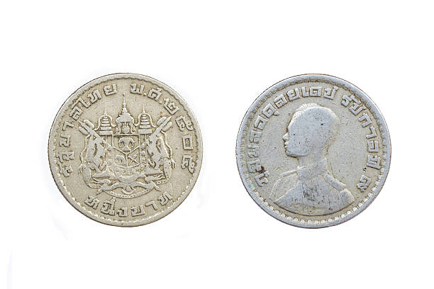 istock baht coin isolated on white background 478458273