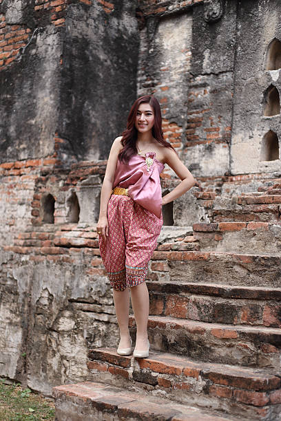 istock Female in Thai traditional dress 478458598