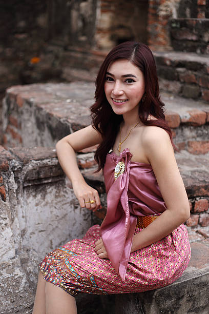 istock Female in Thai traditional dress 478458666