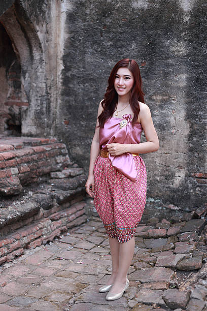 istock Female in Thai traditional dress 478459050
