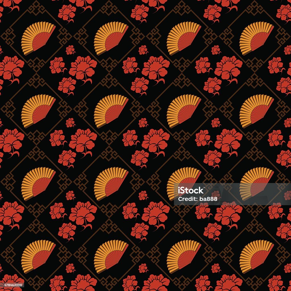 Asian Wallpaper Pattern Background pattern. Asian style texture: Chinese, Japanese, Indian.  modern texture, geometric tiles, wallpaper seamless pattern, background in retro style for your design placard, book, cover, design poster, invitation, wallpaper for wall, vector illustration 2015 stock vector