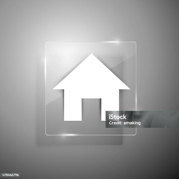 Home Icon Stock Illustration - Download Image Now - 2015, Animal Markings, Art