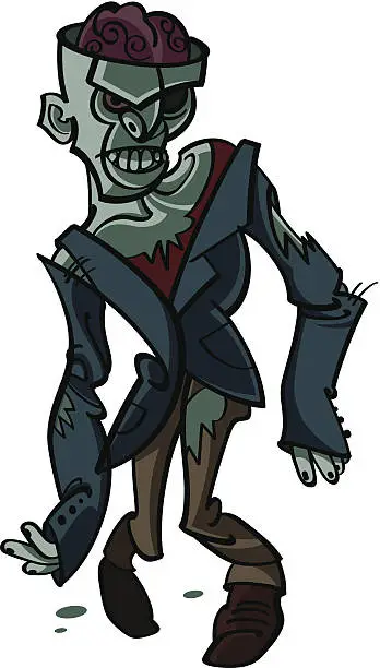 Vector illustration of Zombie