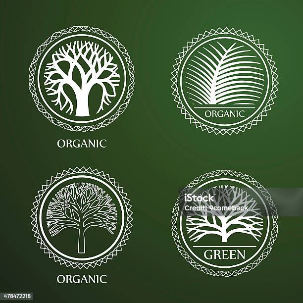 Large Tree Label Tree Label Stock Illustration - Download Image Now - 2015, Abstract ...