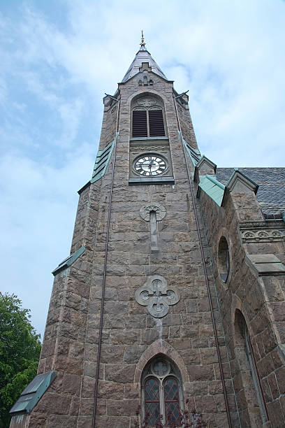 istock Falkenberg church in neo-Gothic style 478480358