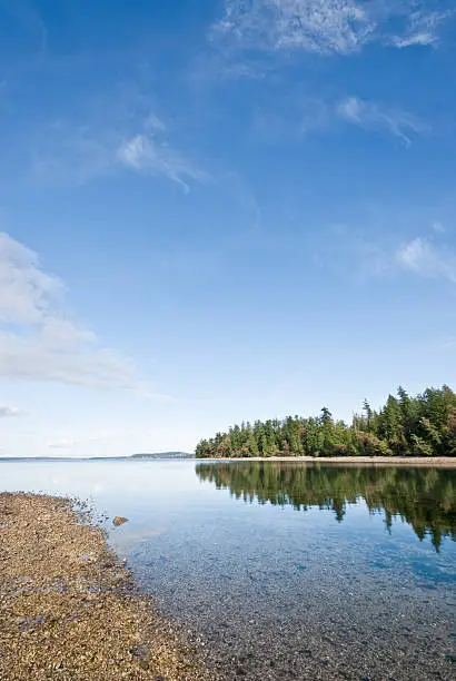 Photo of Carr Inlet from Penrose Point