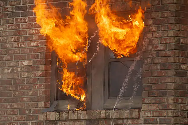 Photo of House on Fire