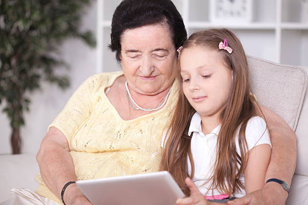 istock Grandmother and granddaughter 478482011