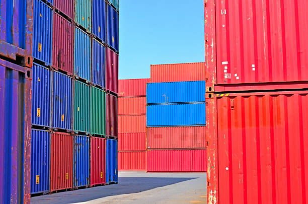 istock Cargo container yard, the Port of Tokyo, Japan 478489340