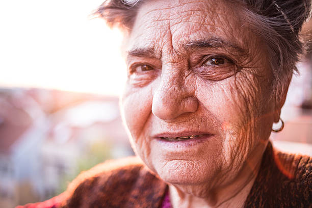 istock Senior woman portrait 478490148
