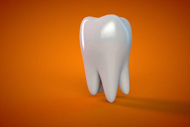 istock Tooth molar tooth Dental Hygiene Dentist 3D orange 478491658