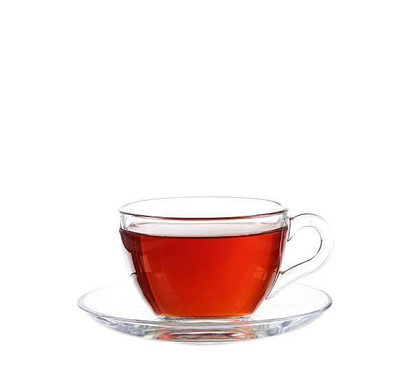 istock Glass of Tea with Bag End. Isolated 478494092