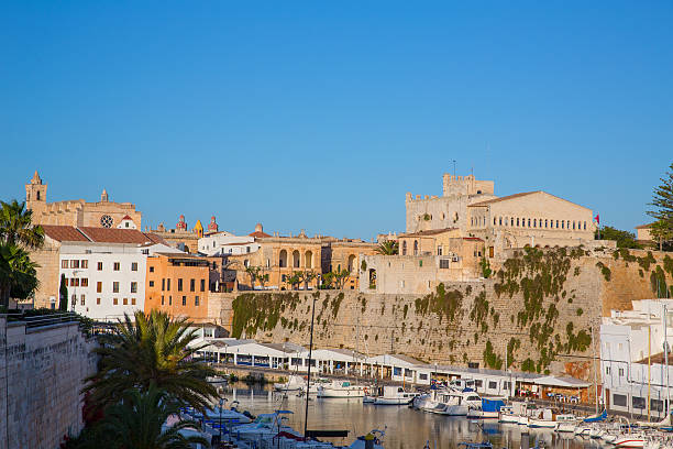 istock Ciutadella Menorca Port town hall and cathedral 478494328