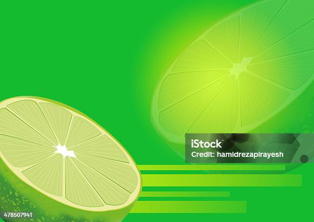 Lime Background Stock Illustration - Download Image Now - Abstract, Advertisement, Agriculture