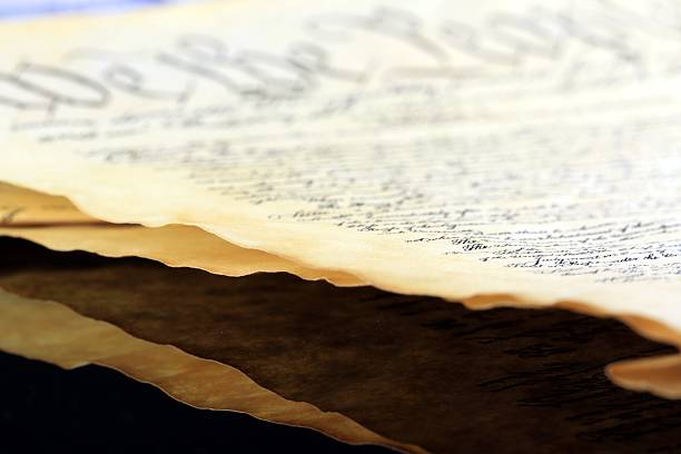 istock Old vintage letter with elegant handwriting closeup 478510577