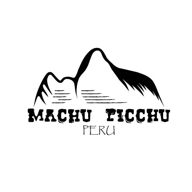 Vector illustration of Machu Picchu mountain of Peru vector design template