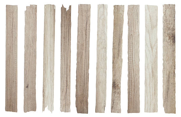 istock Wood plank isolated on white background 478520264