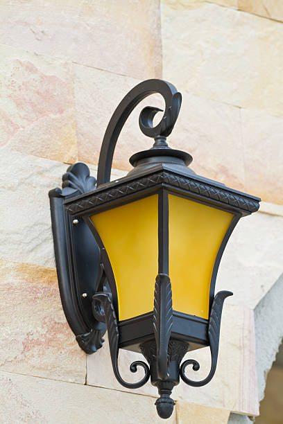 istock vintage wall lamp on the wall 478522865