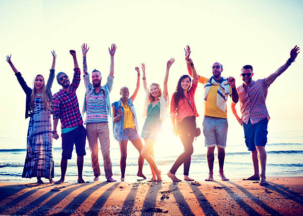 istock Friendship Freedom Beach Summer Holiday Concept 478524534