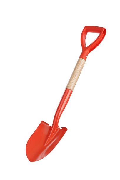 istock New dirt shovel on white background 478524800