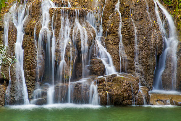 Waterfall in Bonito, Mato Grosso do Sul Brazil central region bonito brazil stock pictures, royalty-free photos & images