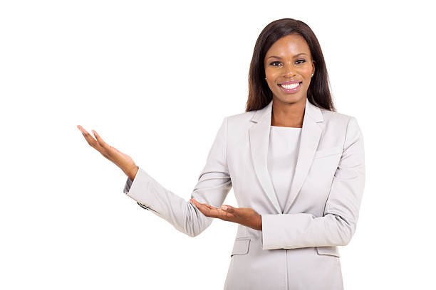 istock african businesswoman doing welcoming gesture 478530012