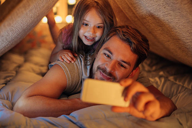 istock Father and daughter enjoying at home. 478536426