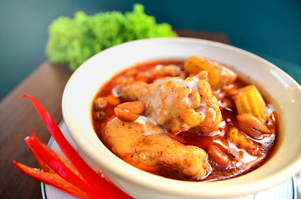 istock Chicken with potato in  curry powder 478541142