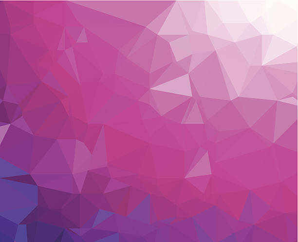 ilustrações de stock, clip art, desenhos animados e ícones de fundo textura moderna triângulo geometria abstrato roxo - retro revival backgrounds designer newspaper