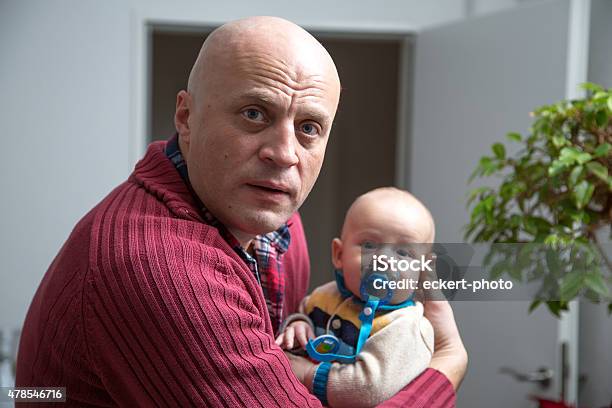Like Father Like Son Stock Photo - Download Image Now - 2015, Adult, Baby - Human Age