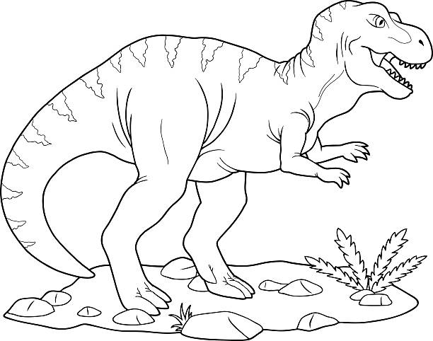 ilustrações, clipart, desenhos animados e ícones de tiranossauro - lizard