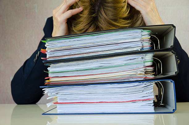 istock tired businesswoman 478548610