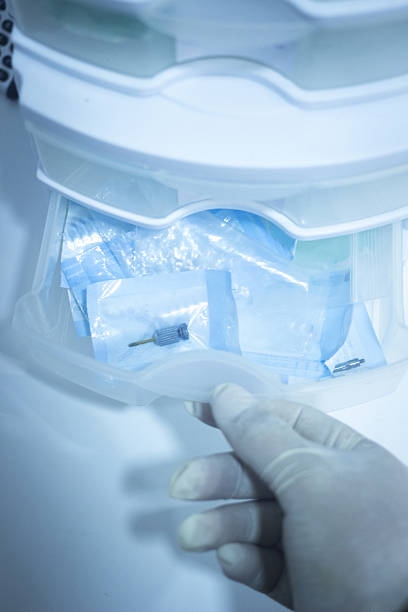 istock Dentist hand in glove preparing dental operation drawer 478548844
