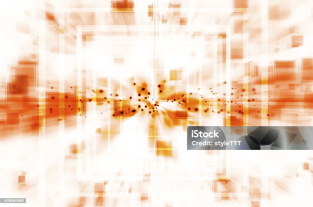 Orange Gradient Abstract Tech Abstract Orange Technology Background Stock Illustration - Download ...