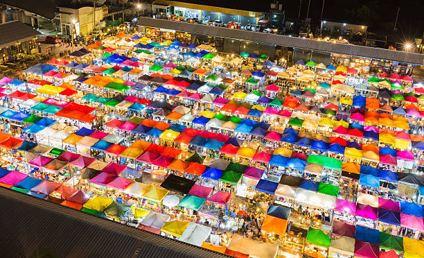 istock City weekend market aerial view 478551830