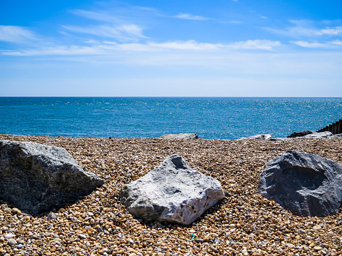 Stones on the sea coast
