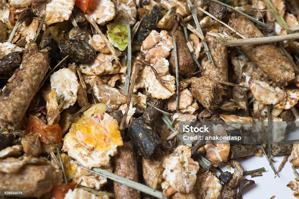 natural  muesli  background. for horse. macro 2015 Stock Photo