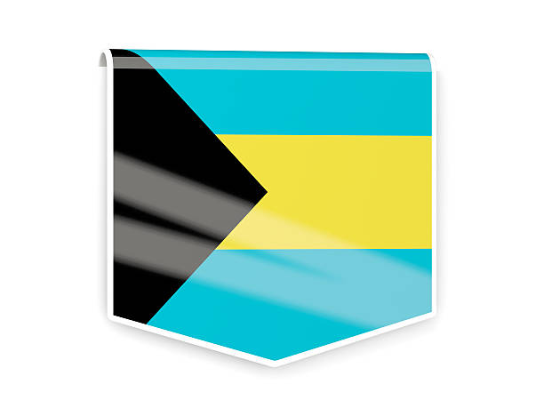 istock Flag label of bahamas 478559274
