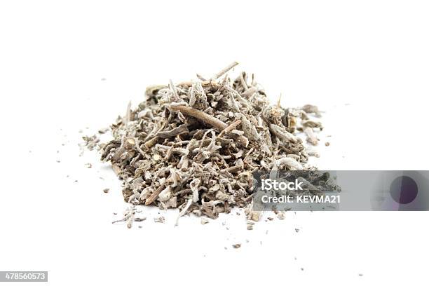 Fresh Sage On White Background Stock Photo - Download Image Now - Drink, Exoticism, Healthcare And Medicine