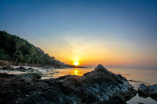 istock Beautiful sunset over the tropical beach 478572516