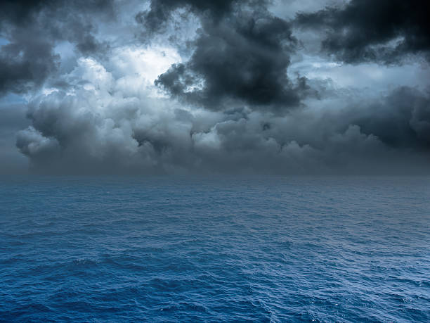 istock Stormy sea, abstract dark background 478573518