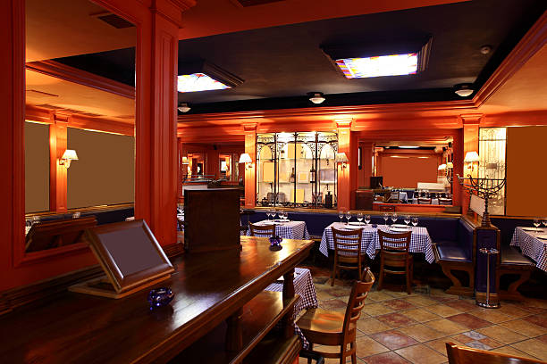 istock european restaurant in bright colors 478578644