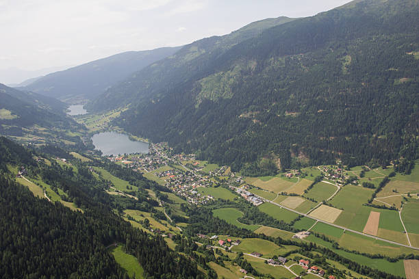 istock Flightseeing Tour Carinthia Lake Brennsee Bird's Eye View 478583246