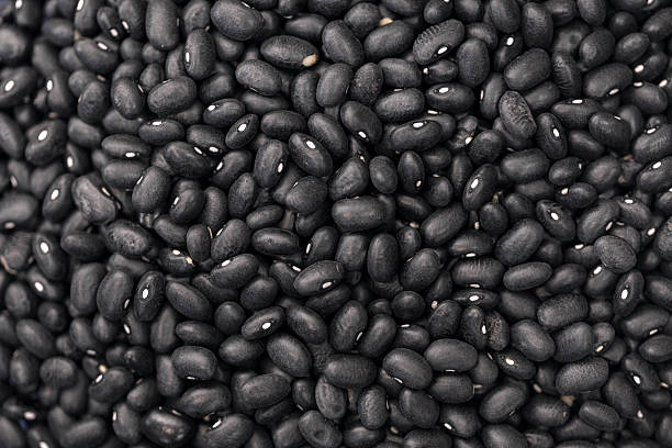 istock Black beans. Food background 478583558