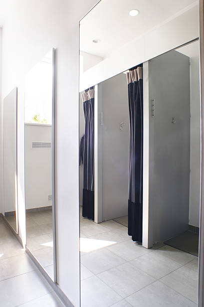 istock interior of dressing room at cloth store 478587480