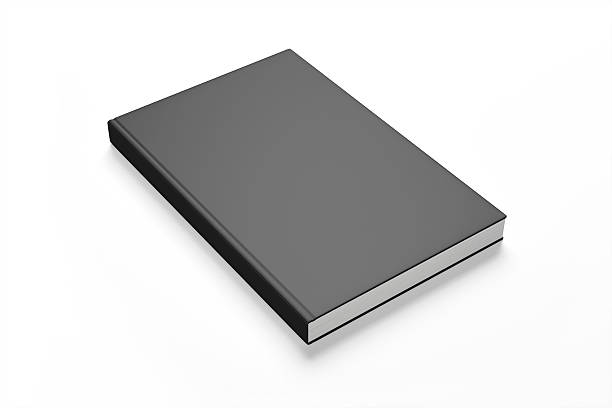 istock Book with black cover on white background 478592909