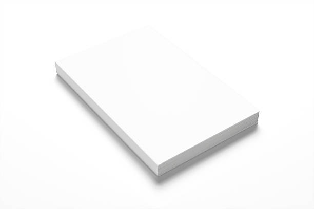 istock Book with blank cover on white background 478593051